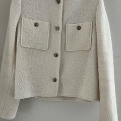 Massimo Dutti cream jacket (S)