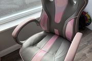 Pink &amp; Grey gaming chair