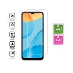 For Oppo A54s Tempered Glass Screen Protector Saver Cover Case Friendly New - FHT01OPPTEM