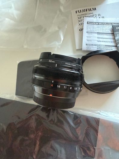 Fuji XF 18mm F2 R