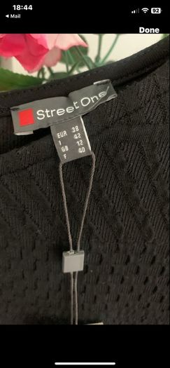 dress Bnwt black short sleeve dress size 12