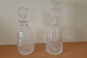 Waterford Glass Crystal Vintage Decanters with Stoppers