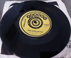 irish pressed single,  three scoreand ten