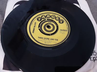 irish pressed single,  three scoreand ten