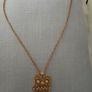 Swarovski Style  Owl Pendant Image 2