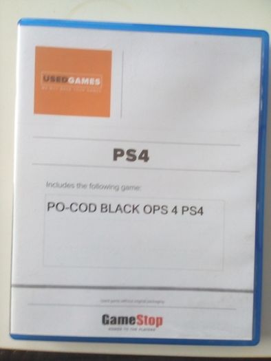 COD Black Ops 4 - PS4 game