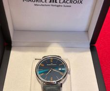 Maurice Lacroix Eliros Swiss Made Watch Green Dial Full Set