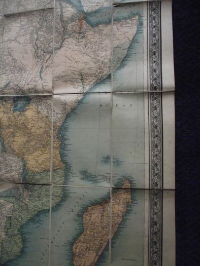 Philips New Map of Africa - London and Liverpool - George Philip & Son-Ca.1890
