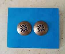 Ear Rings Celtic Shield Earth Air Fire Water the 4 Elements new and never used and in excellent condition with FREE STANDARD POSTAGE INCLUDED