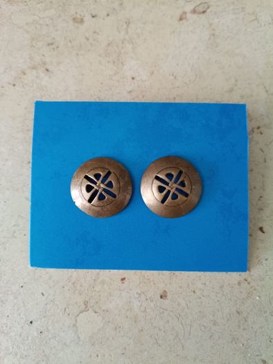 Ear Rings Celtic Shield Earth Air Fire Water the 4 Elements new and never used and in excellent condition with FREE STANDARD POSTAGE INCLUDED