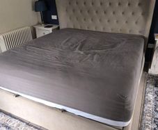 superking bed with excellent storage capacity and luxury mattress