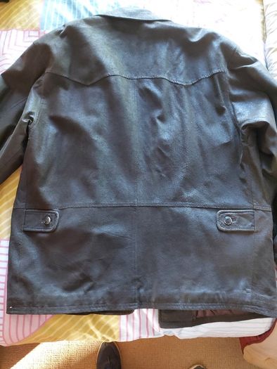 Vintage 80's Shaved (suede) Leather Sports coat
