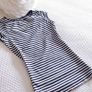 Black & White Stripe Tshirt - Size 8 Image 3