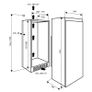 Premium Dutch Integrated Fridge 126L Very Good Condition Image 4