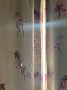 curtain unicorn