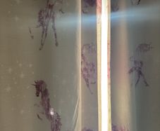 curtain unicorn