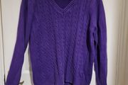 Tulhan cable knit cotton jumper