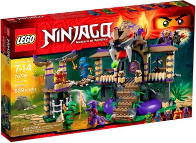 Lego Ninjago 70749: Enter The Serpent (2015) 100% Complete W/Box