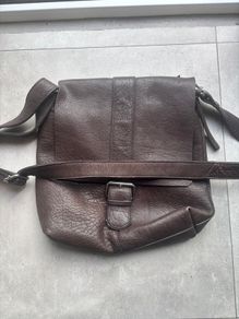 Clark  brown leather bag