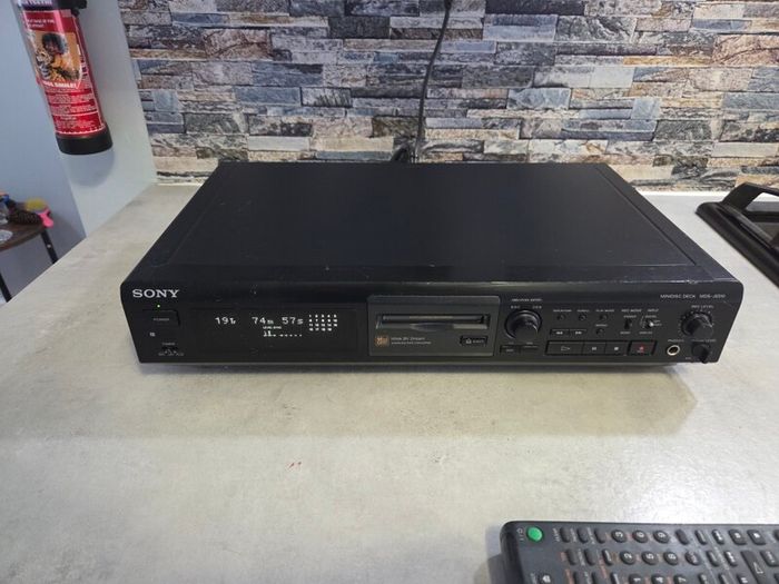 SONY minidisc deck MDS-JE510