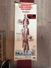 TRUE Grit 1969 original Poster