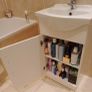 Vanity bathroom sink(white) Image 2