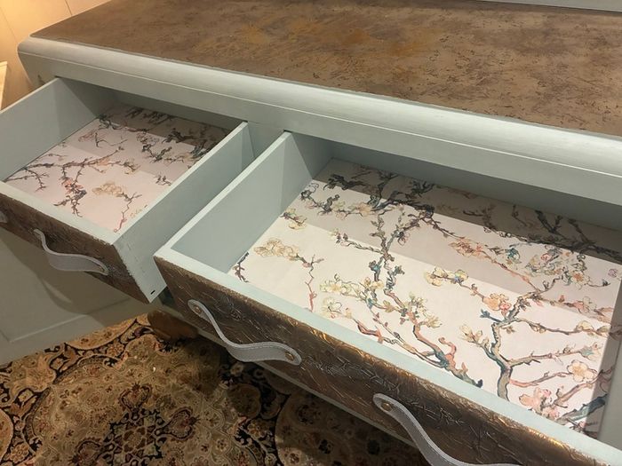 Upcycled Solid Wood Sideboard - The Finicky Fox Cafe design