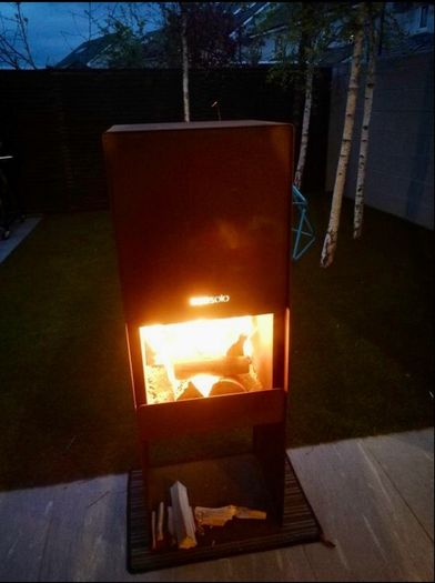 Eva Solo Firebox - Corten Steel