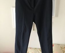 Brand new without tags navy Zara size 16/eu 44 tapered trousers