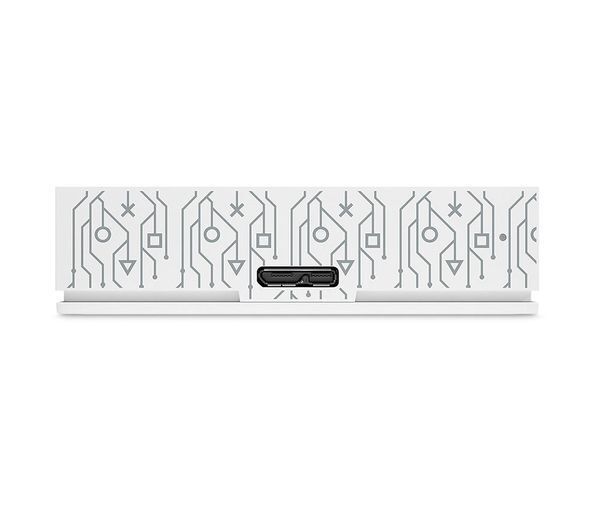 Seagate 5 TB External HDD, 2.5 Inch Game Drive for PS5, USB 3.0, Officially Licensed, White, Blue LED (STLV5000202), Portable