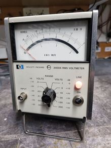 HP 3400A RMS voltometer not working