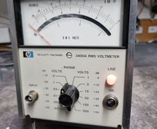 HP 3400A RMS voltometer not working