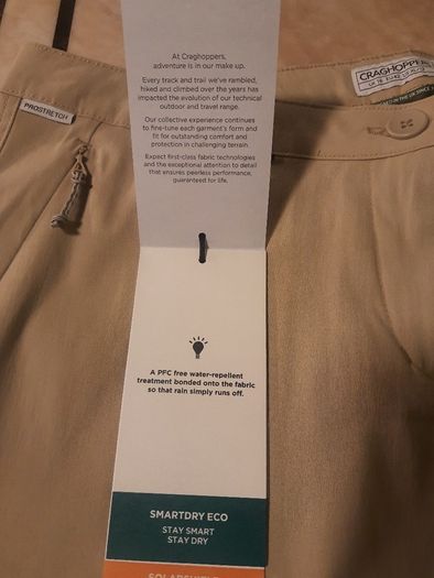 Craghoppers Womens  Kiwi Pro Crop Shirts Colour Desert Sand Size 16