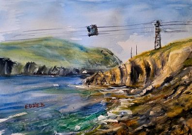 beara peninsula watercolour
