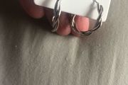 silver colour Earrings