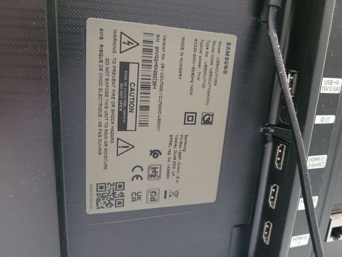 50" Sumsung Smart TV 2023 condition as new
