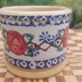 Beautiful Nicholas Mosse Small Straight-Sided Circular Pot/Bowl in the Popular but Discontinued "Kilfane Rose" Pattern, Circa 1996-2004 Image 5