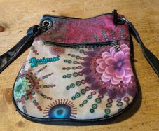floral print shoulder bag from Desigual.
