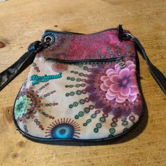 floral print shoulder bag from Desigual.