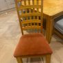 Large Extendable Solid Wood Dining Table & 8 Chairs (Covers Included) Image 5