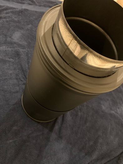Adjustable twin wall flue