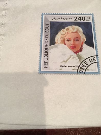Rare stamp - Marilyn Monroe