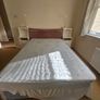 Double Divan Bed, headboard and lockers Image 2