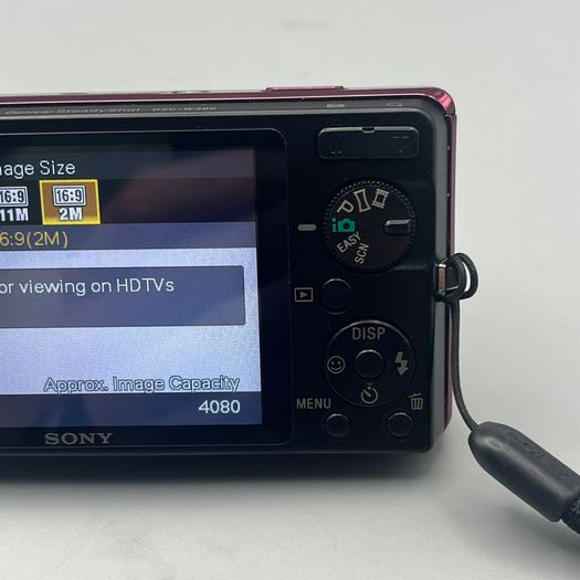 Sony Cyber-shot DSC-W380 14.1MP Digital Camera Pink - Full Kit