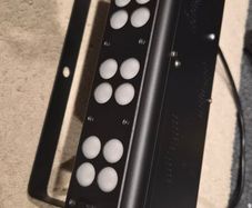 Stage lights for live band