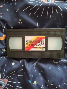 Stranger Things VHS light