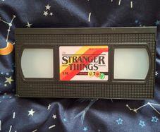 Stranger Things VHS light