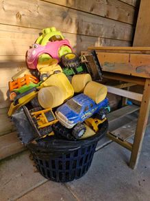 free toy cars/tractors