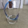 Kilkenny Glass Just one Cobalt Blue Swirl Footed Glass /tumbler /  Casual Dining Image 7