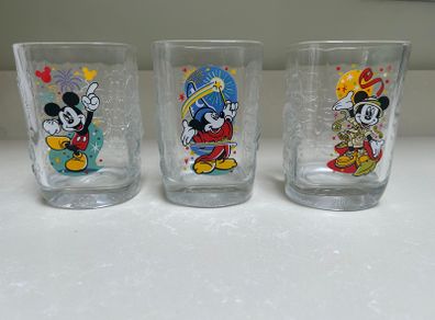 Walt Disney Special Limited Edition Millennium Year celebration McDonalds Glasses